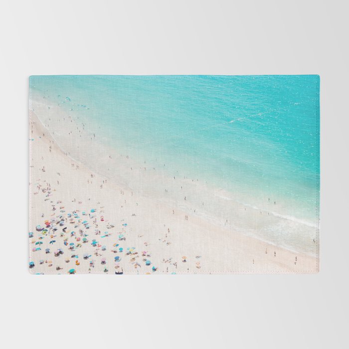 Beach Loving - Aerial Beach photography by Ingrid Beddoes Rug Gallery Image 2