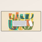 Desert vegetation Desk Mat Gallery Image 1