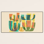 Desert vegetation Desk Mat Gallery Image 3