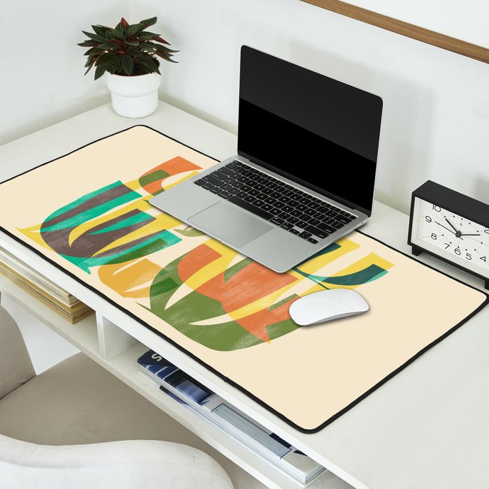 Desert vegetation Desk Mat Gallery Image 2