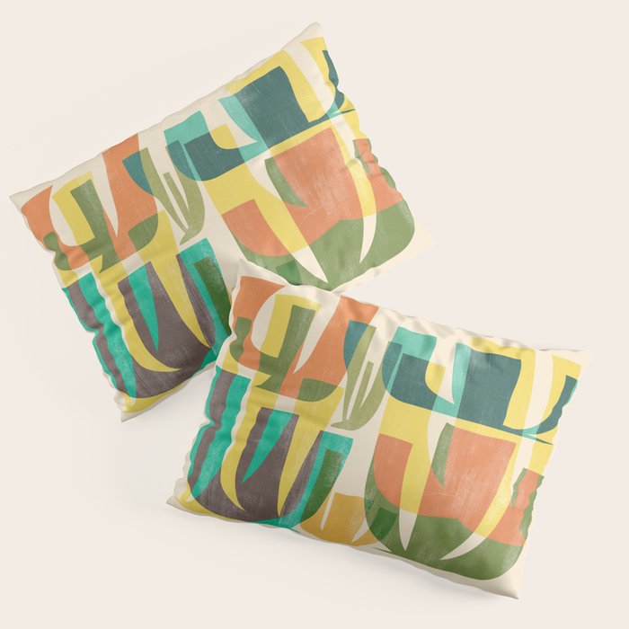 Desert vegetation Pillow Sham Gallery Image 1