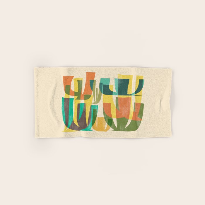 Desert vegetation Bath Towel Gallery Image 1