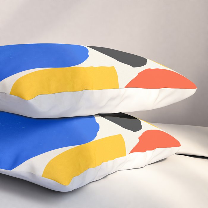 Balance 03: Bauhaus Mid-Century Edition Pillow Sham Gallery Image 3