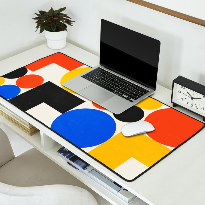 Balance 03: Bauhaus Mid-Century Edition Desk Mat Gallery Image 2