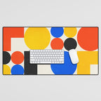 Balance 03: Bauhaus Mid-Century Edition Desk Mat Gallery Image 1