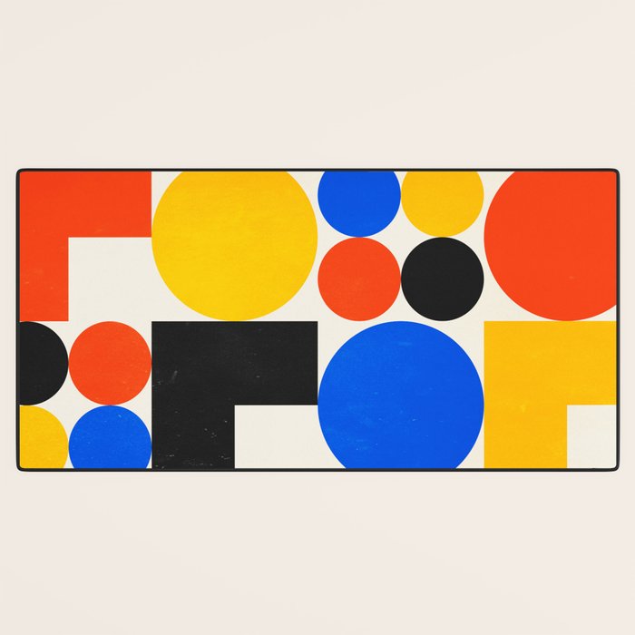 Balance 03: Bauhaus Mid-Century Edition Desk Mat Gallery Image 3