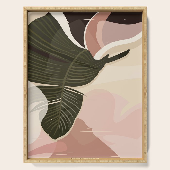 Nomade I. Illustration Serving Tray Gallery Image 1