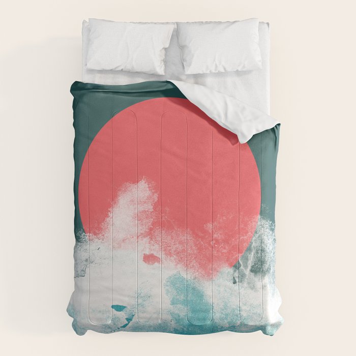 Where sea and sky collide Comforter Gallery Image 1