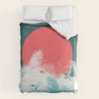 Where sea and sky collide Duvet Cover Gallery Image 6