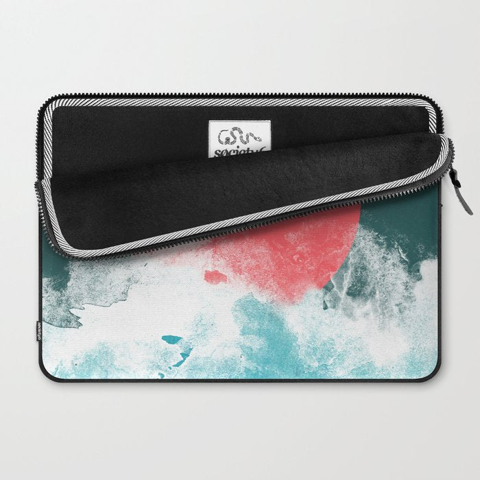 Where sea and sky collide Laptop Sleeve Gallery Image 2