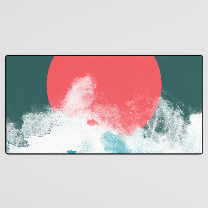 Where sea and sky collide Desk Mat Gallery Image 3
