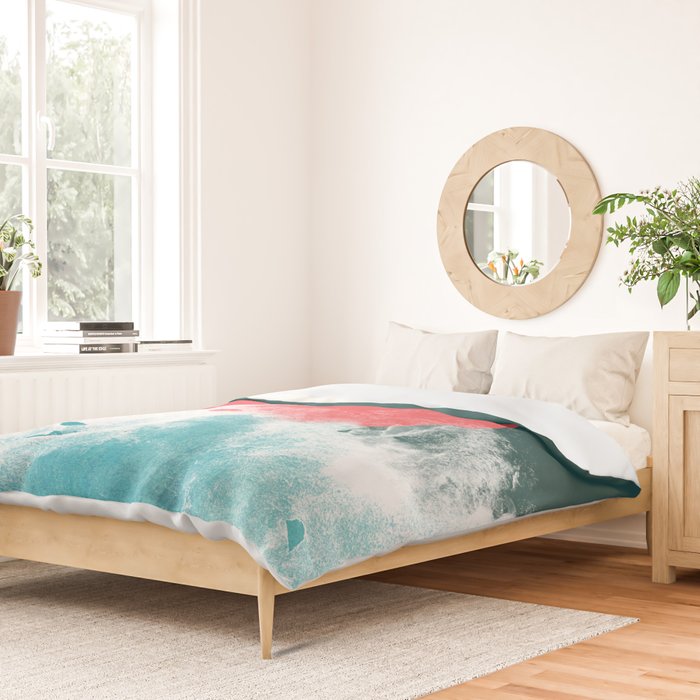 Where sea and sky collide Duvet Cover Gallery Image 2