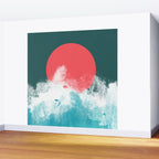 Where sea and sky collide Wall Mural Gallery Image 2