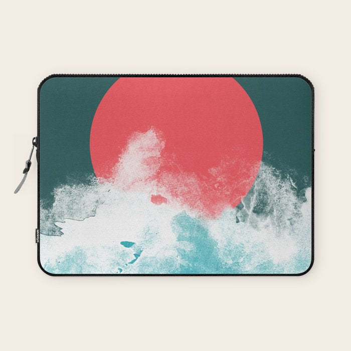 Where sea and sky collide Laptop Sleeve Gallery Image 1