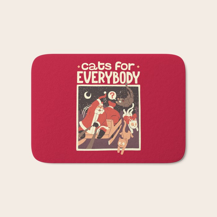 Cats for Everybody Bath Mat Gallery Image 1