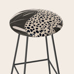 Minimal Jungle Abstract Art 2 Stool Gallery Image 2