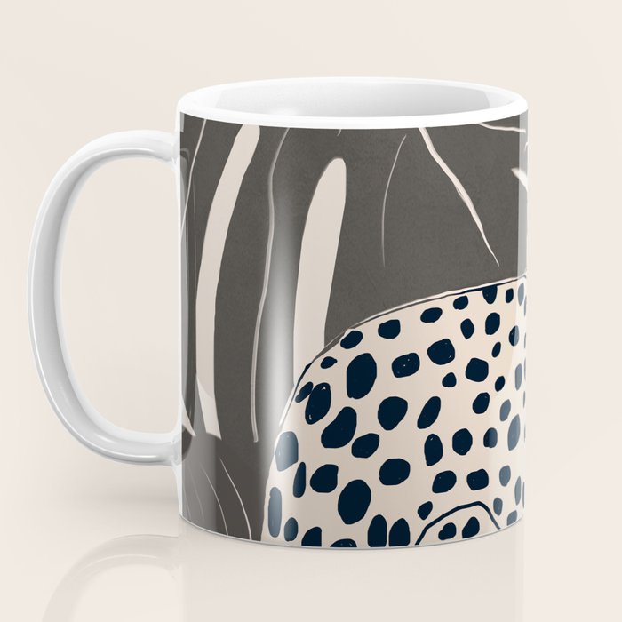 Minimal Jungle Abstract Art 2 Coffee Mug Gallery Image 3