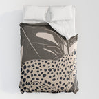 Minimal Jungle Abstract Art 2 Comforter Gallery Image 6