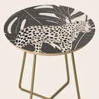 Minimal Jungle Abstract Art 2 Side Table Gallery Image 2