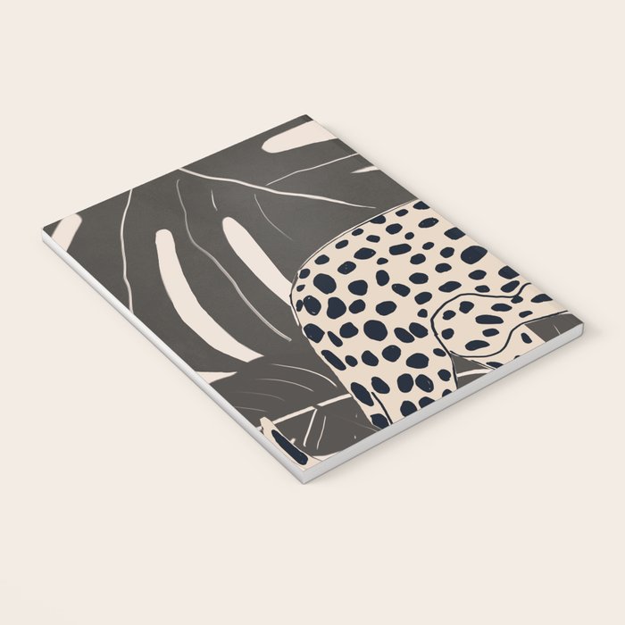 Minimal Jungle Abstract Art 2 Notebook Gallery Image 3