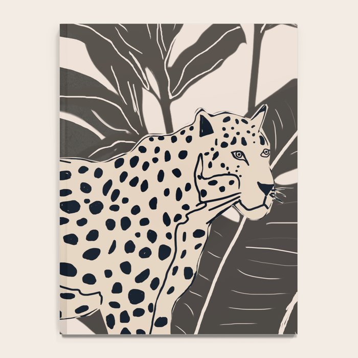 Minimal Jungle Abstract Art 2 Notebook Gallery Image 4