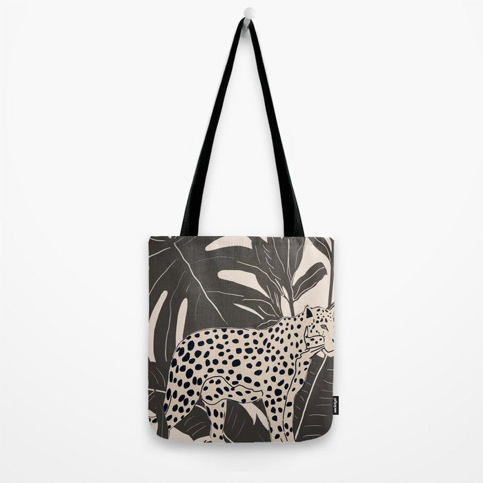 Minimal Jungle Abstract Art 2 Tote Bag Gallery Image 2