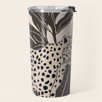 Minimal Jungle Abstract Art 2 Travel Mug Gallery Image 2