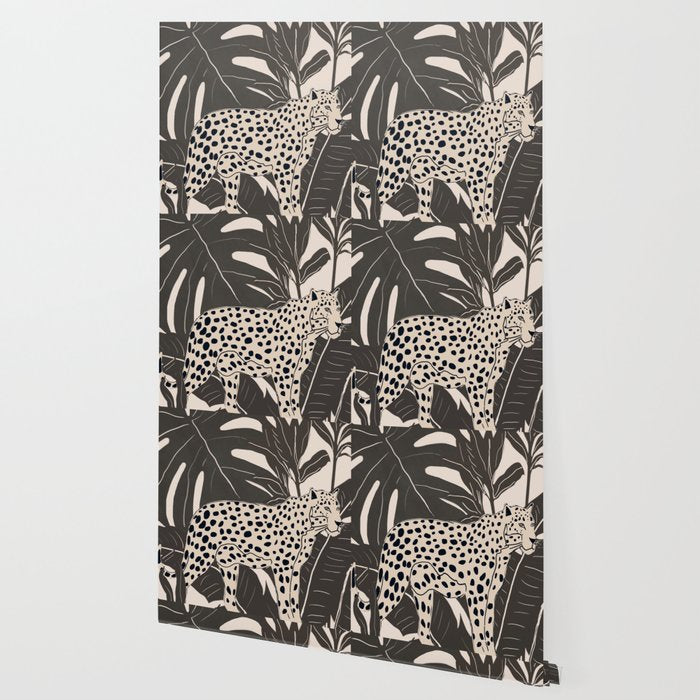 Minimal Jungle Abstract Art 2 Wallpaper Gallery Image 2