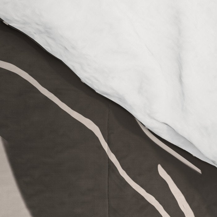 Minimal Jungle Abstract Art 2 Comforter Gallery Image 4