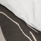 Minimal Jungle Abstract Art 2 Comforter Gallery Image 4