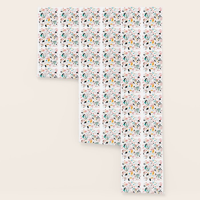 Mixed Mess I. / Collage, Terrazzo, Colorful Wallpaper Gallery Image 3