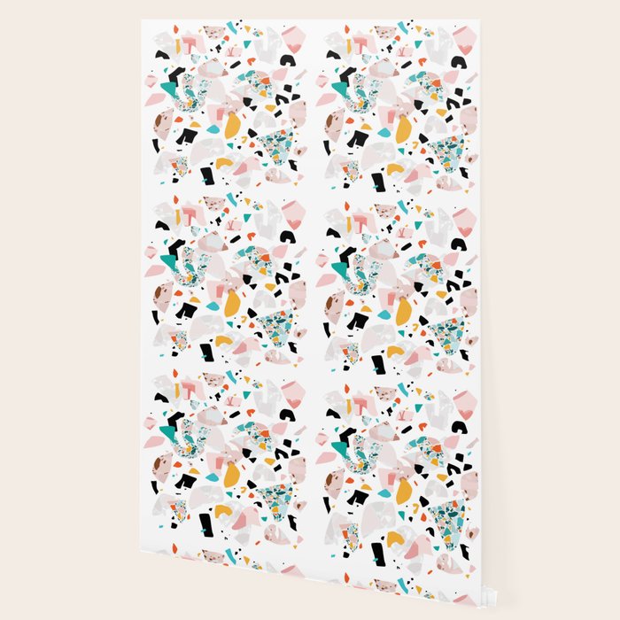 Mixed Mess I. / Collage, Terrazzo, Colorful Wallpaper Gallery Image 2