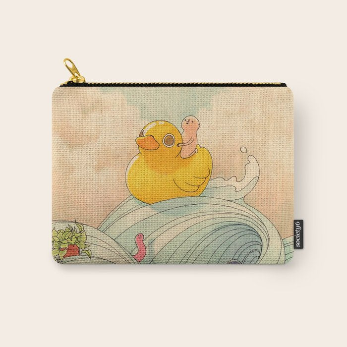 Duck at Sea Carry All Pouch Gallery Image 1