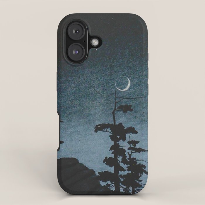 Walter Prichard Eaton - In Berkshire fields - 1920 - vintage Ombre Night Sky iPhone Case Gallery Image 1