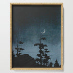 Walter Prichard Eaton - In Berkshire fields - 1920 - vintage Ombre Night Sky Serving Tray Gallery Image 1