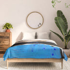 Picture of a Lady With Paint Smears Comforter Gallery Image 3
