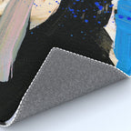 Picture of a Lady With Paint Smears Rug Gallery Image 4