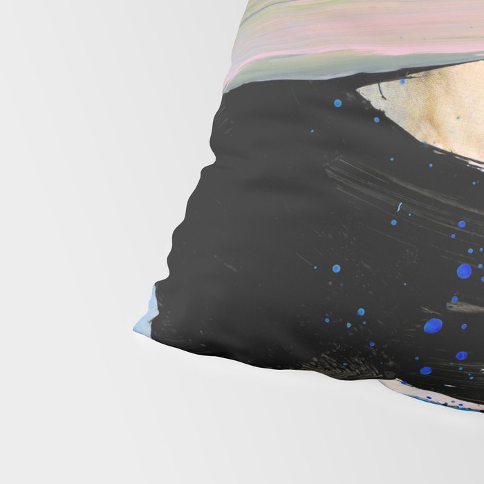 Picture of a Lady With Paint Smears Pillow Sham Gallery Image 4