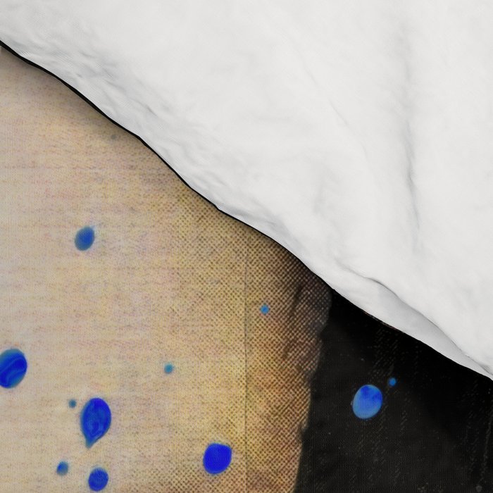 Picture of a Lady With Paint Smears Comforter Gallery Image 4