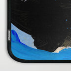 Picture of a Lady With Paint Smears Laptop Sleeve Gallery Image 3