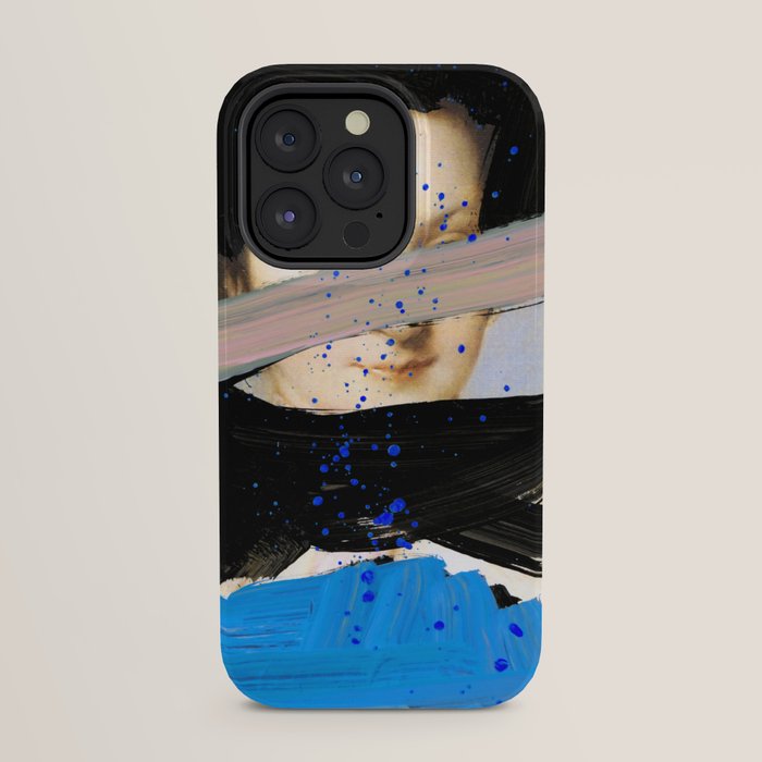 Picture of a Lady With Paint Smears iPhone Case Gallery Image 23