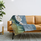 Mountain River Throw Blanket Gallery Image 1