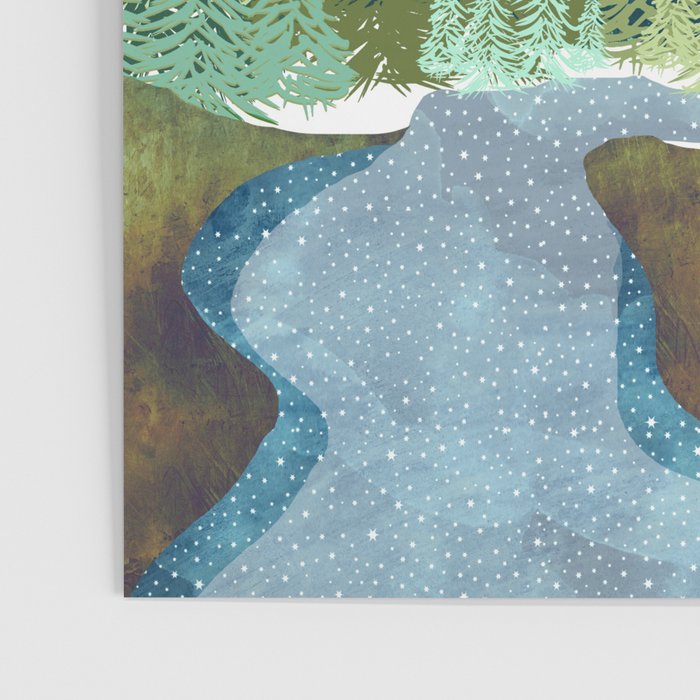 Mountain River Poster Gallery Image 3