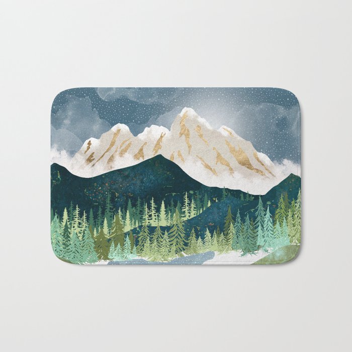 Mountain River Bath Mat Gallery Image 1