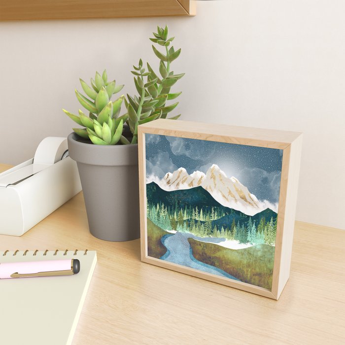 Mountain River Mini Art Print Gallery Image 2