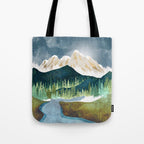 Mountain River Tote Bag Gallery Image 1