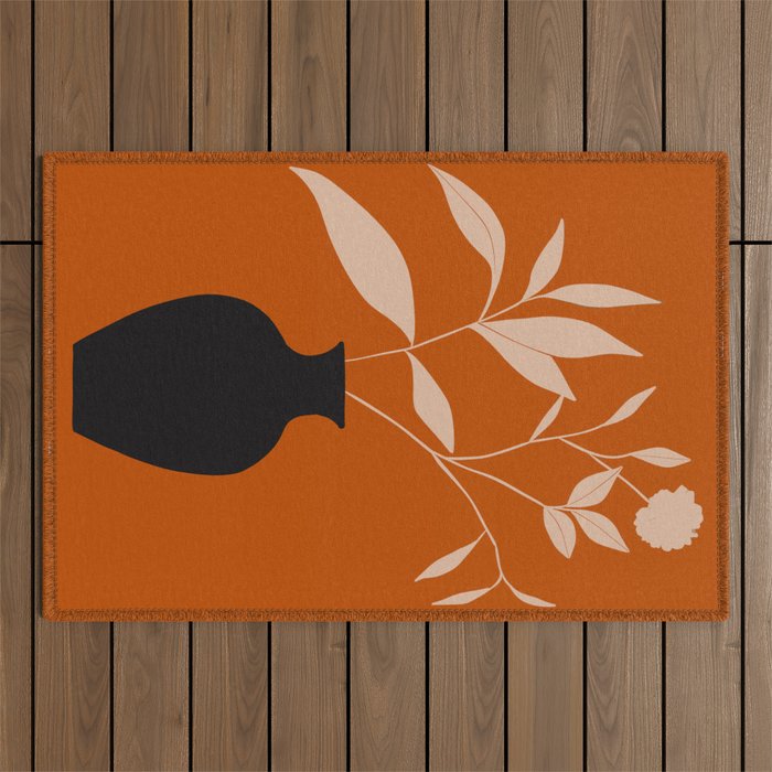minimal plant 75 Outdoor Rug Gallery Image 1