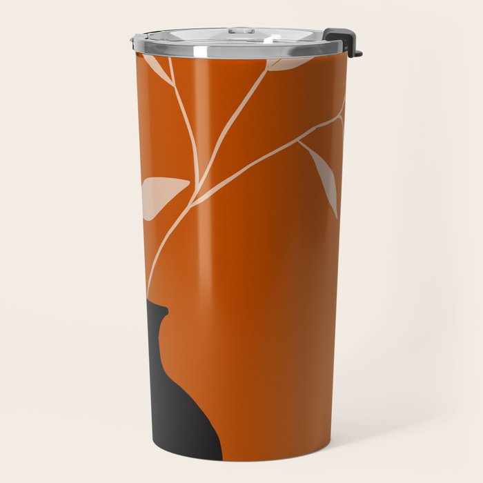 minimal plant 75 Travel Mug Gallery Image 2