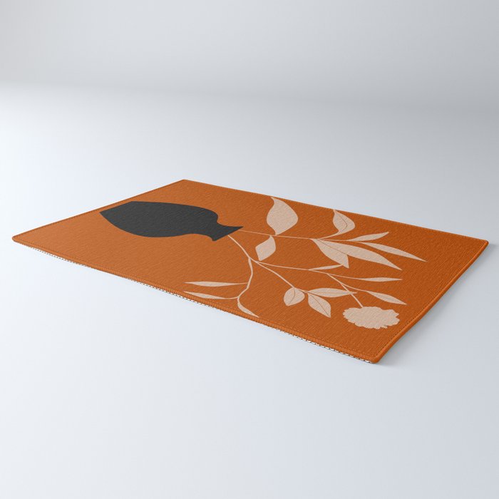 minimal plant 75 Rug Gallery Image 3