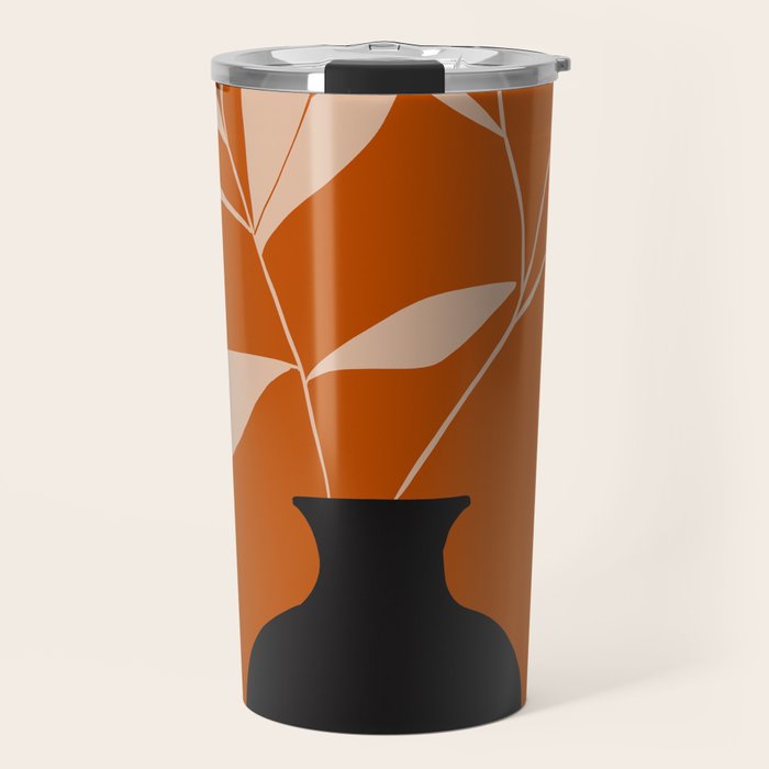 minimal plant 75 Travel Mug Gallery Image 1